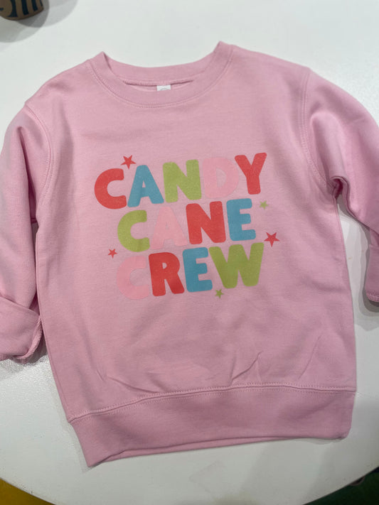 Candy Cane Crew- Toddler Sweatshirt