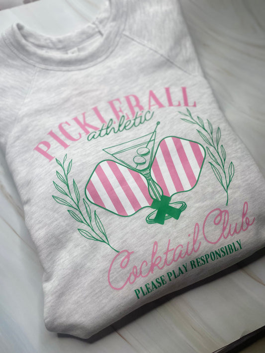 Pickleball Cocktail Club- Women's Tee & Sweatshirt